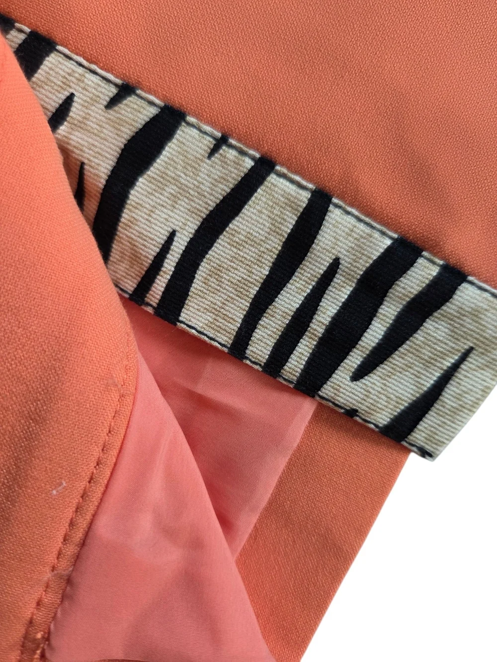 Per Se Coral Button-Front Belted Dress 4